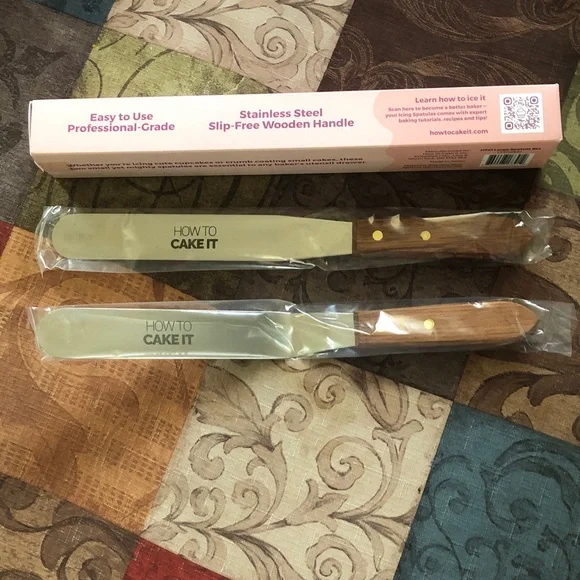 🧁BNIB🍰How to Cake It Cake Spatula Set - Picture 3 of 5